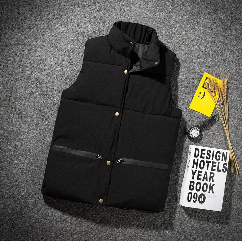 HO 2019 men's new spring trend simple wild vest casual comfortable warm cotton vest
HO 2019 men's new spring trend simple wild vest casual comfortable warm cotton vest
