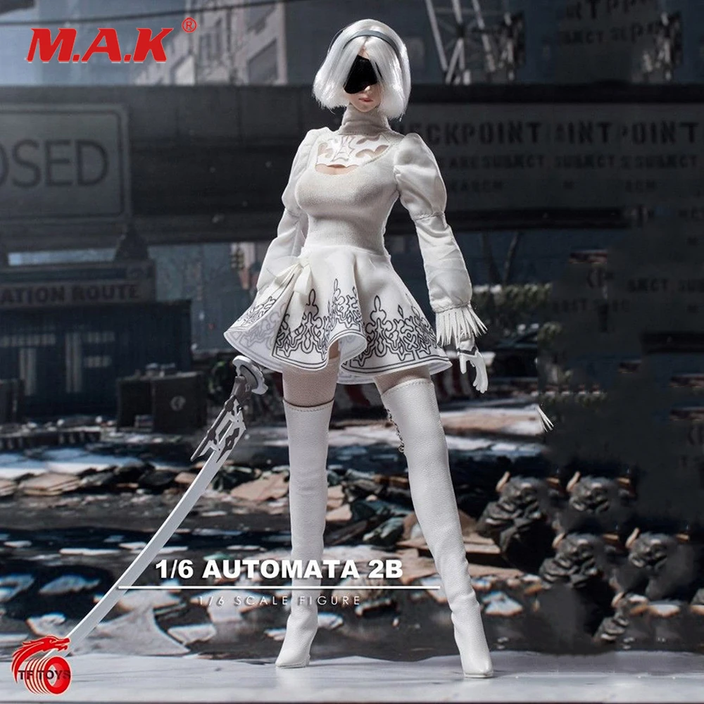 For collection 1/6 NIER AUTOMATA YoRHa No.2 Type B Female 12" Action Figure Clothing Suit
For collection 1/6 NIER AUTOMATA YoRHa No.2 Type B Female 12" Action Figure Clothing Suit