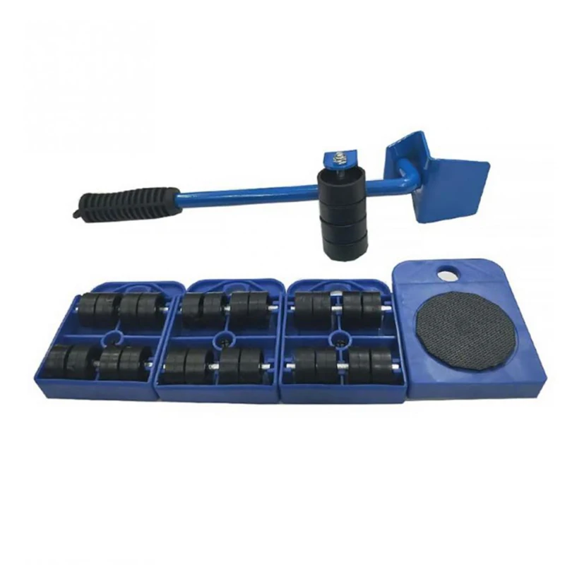 Promotion! 5Pcs Professional Furniture Transport Lifter tool Set Heavy Stuffs Moving Hand Tools Set Wheel Bar Mover Device
Promotion! 5Pcs Professional Furniture Transport Lifter tool Set Heavy Stuffs Moving Hand Tools Set Wheel Bar Mover Device