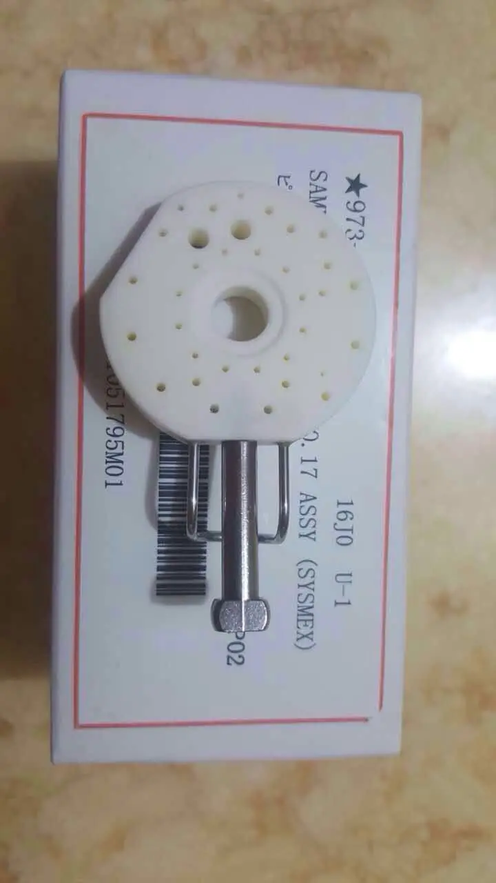 Sysmex PN:973-2791-8 образец роторного клапана NO.17 Assy, гематологический анализатор Φ, новый, оригинальный
Sysmex PN:973-2791-8 образец роторного клапана NO.17 Assy, гематологический анализатор Φ, новый, оригинальный