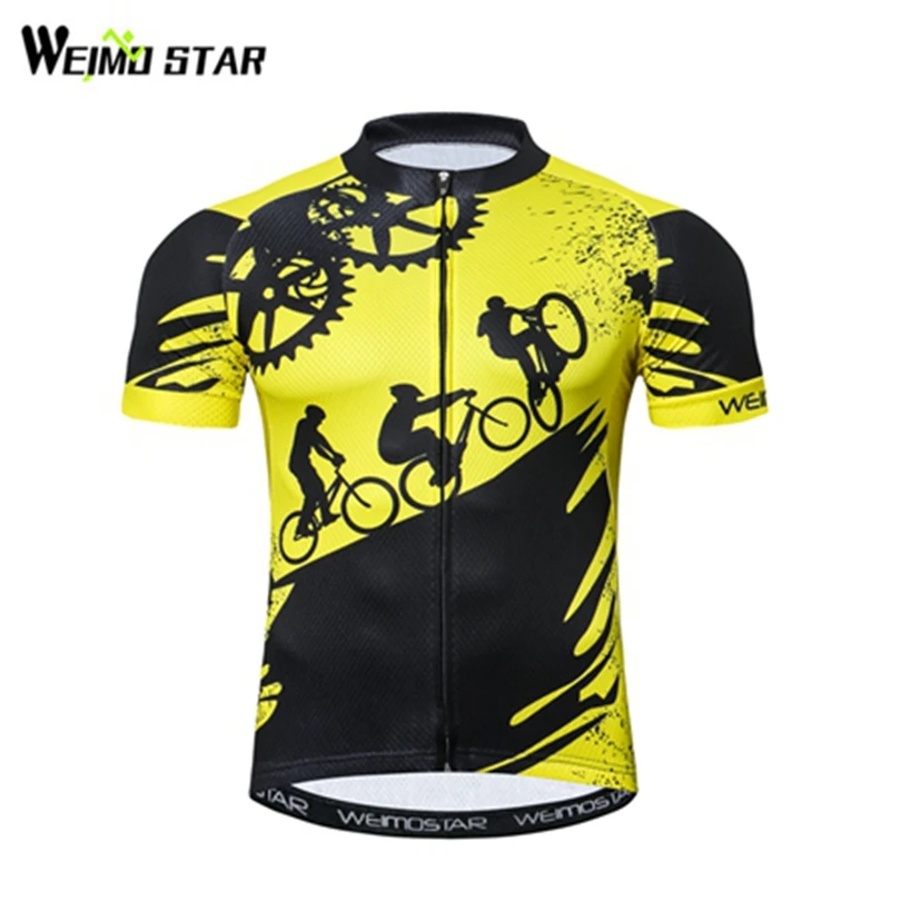 Weimostar 2018 Cycling Jersey Mtb Bicycle Clothing Yellow black Bike Wear Sport Clothes Short Maillot Roupa Ropa De Ciclismo
Weimostar 2018 Cycling Jersey Mtb Bicycle Clothing Yellow black Bike Wear Sport Clothes Short Maillot Roupa Ropa De Ciclismo