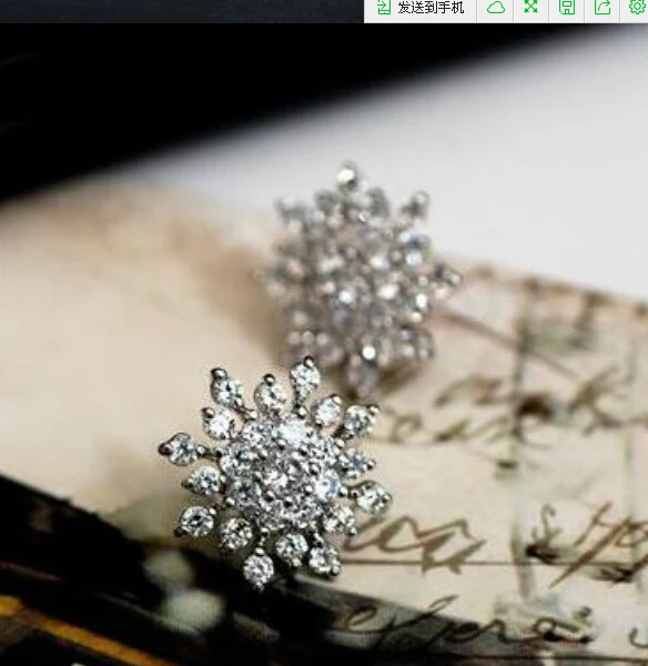 Fashion Crystal Rhinestone Snowflake Ear Stud Earring Wedding Bridal Gift Jewelry Wholesale 12 Pairs
Fashion Crystal Rhinestone Snowflake Ear Stud Earring Wedding Bridal Gift Jewelry Wholesale 12 Pairs