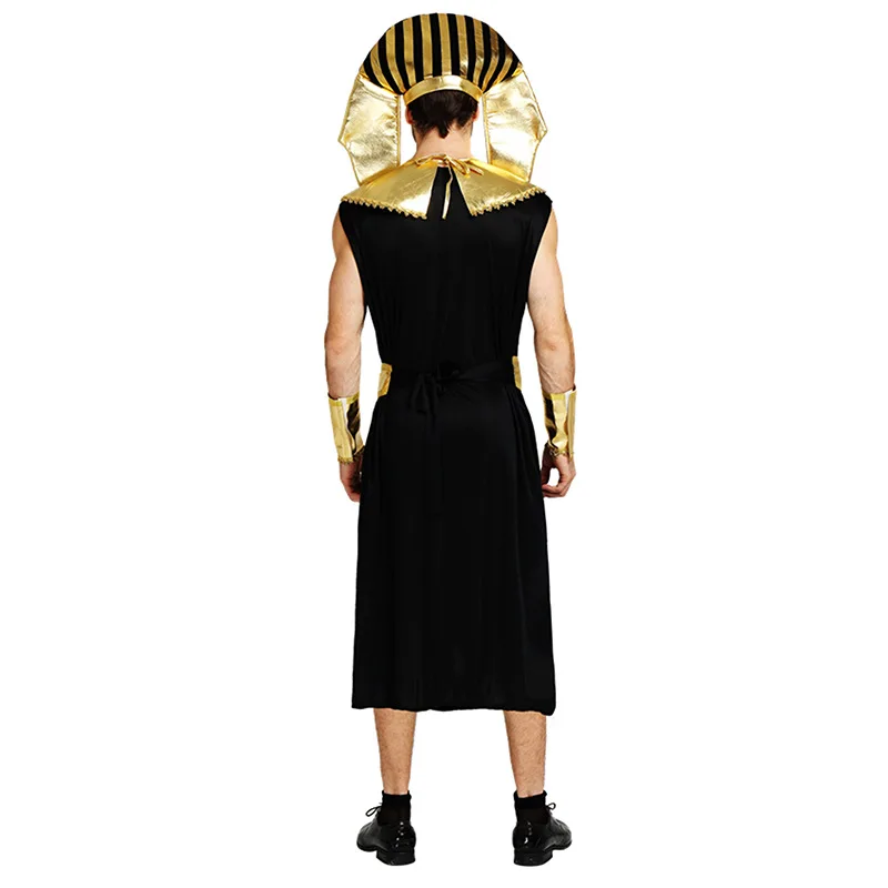 Ancient Greek Adult Costume Halloween Cosplay Roman Costume Male Egyptian Fancy Dress Costume Men Pharaoh King Costume Plus Size
Ancient Greek Adult Costume Halloween Cosplay Roman Costume Male Egyptian Fancy Dress Costume Men Pharaoh King Costume Plus Size