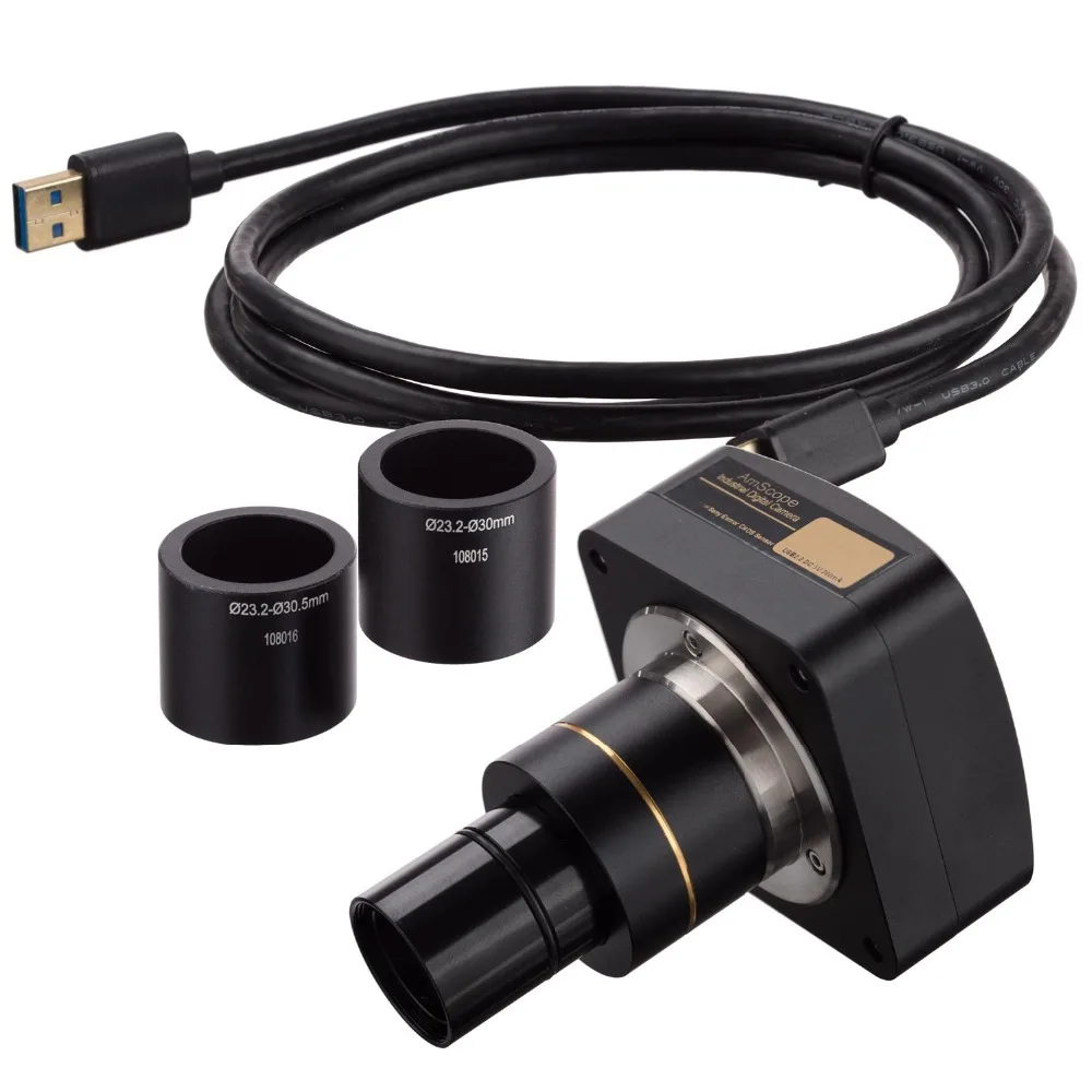AmScope 2MP Microscope Camera for Lowlight Fluorescence + Calibration Slide MU200-BI-CK
AmScope 2MP Microscope Camera for Lowlight Fluorescence + Calibration Slide MU200-BI-CK