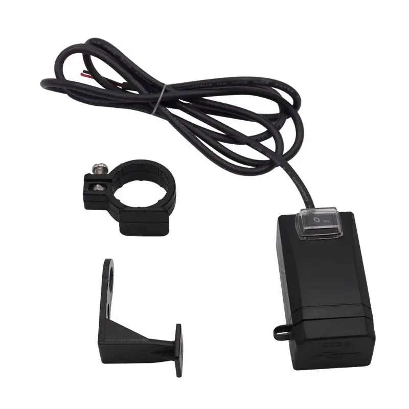 Waterproof Motorbike Motorcycle Handlebar Mirror QC 3.0 Dual USB Fast Charger With ON OFF Switch for iPhone Samsung Tablet GPS
Waterproof Motorbike Motorcycle Handlebar Mirror QC 3.0 Dual USB Fast Charger With ON OFF Switch for iPhone Samsung Tablet GPS