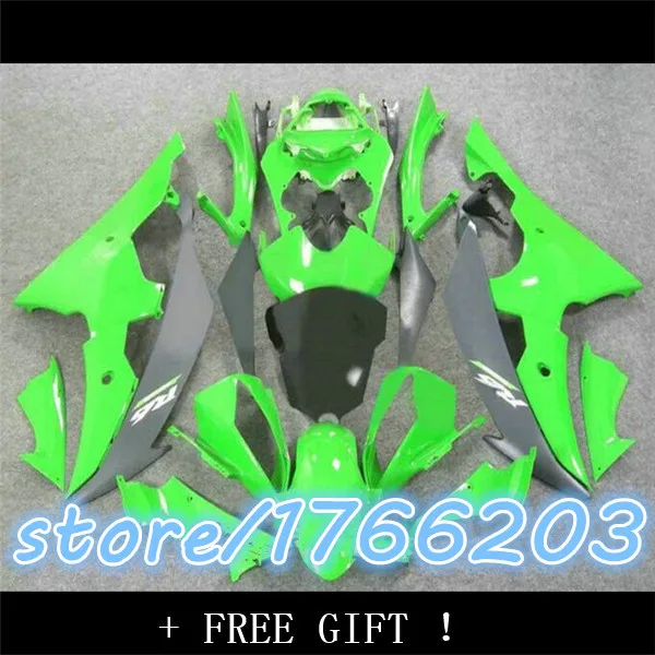 Aftermarket Fairing Fit YZF R6 08-11 YZFR6 2008-2011 YZF-R6 Body Kit Green Black BBF
Aftermarket Fairing Fit YZF R6 08-11 YZFR6 2008-2011 YZF-R6 Body Kit Green Black BBF