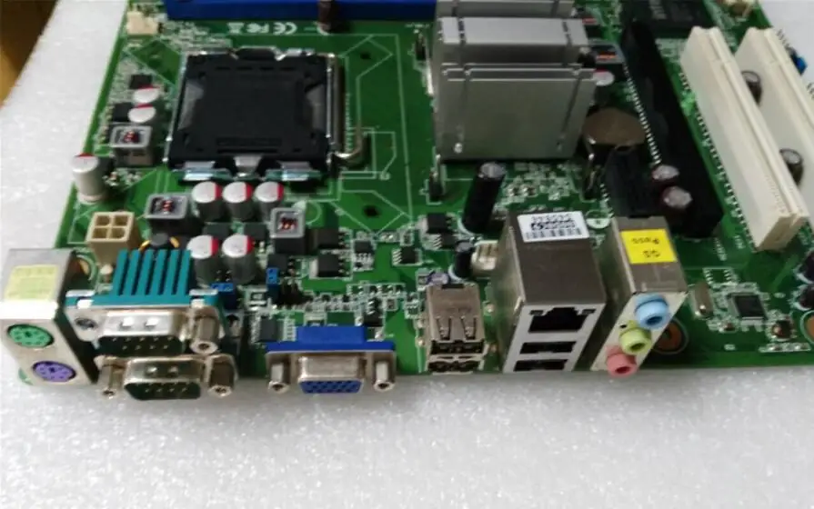 AKMB-G41MF-00A1E 100% OK оригинальная материнская плата IPC AKMB-G41 ATX Промышленная 2 * PCI 1 LAN 6 COM с