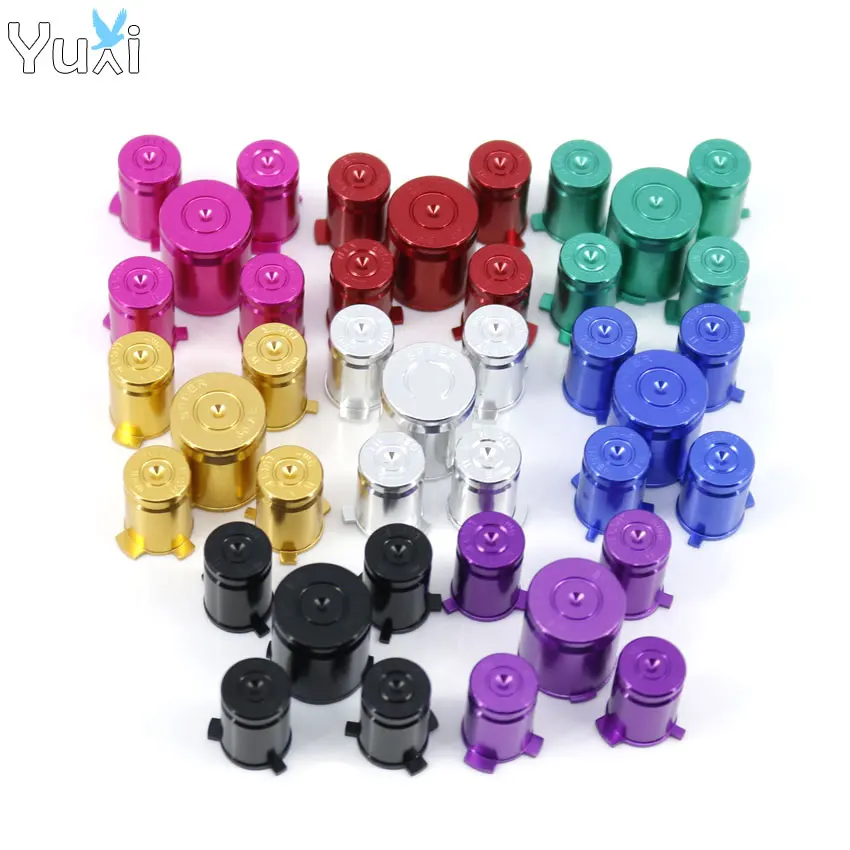 YuXi For Xbox 360 Controller Buttons Aluminium Alloy Metal material ABXY Bullet buttons kit replacement for Xbox360 Controlle
YuXi For Xbox 360 Controller Buttons Aluminium Alloy Metal material ABXY Bullet buttons kit replacement for Xbox360 Controlle