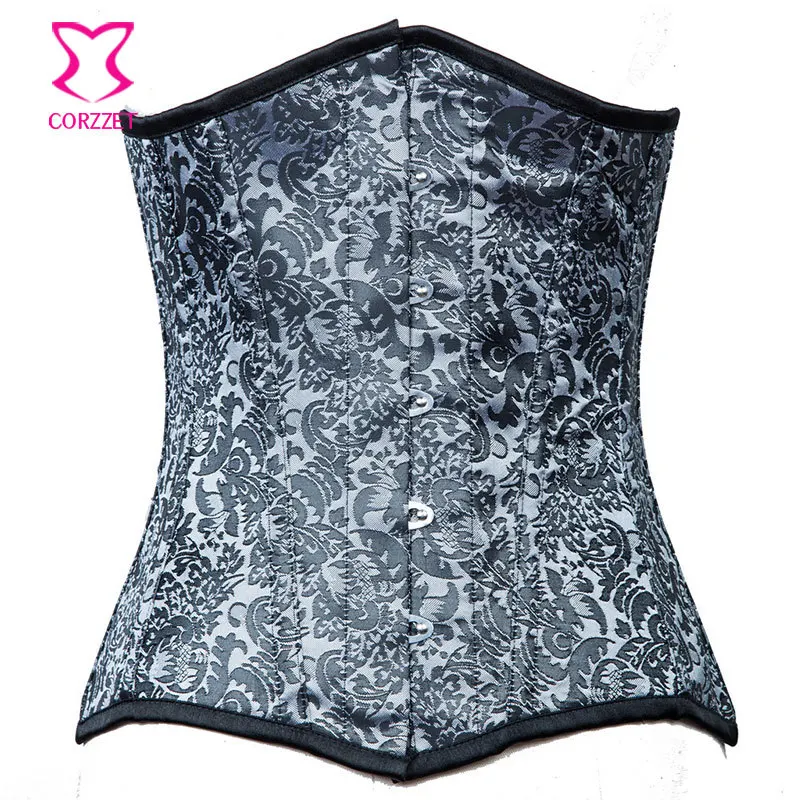 Corzzet Hot Shapers Steel Boned Waist Slimming Corset Underbust Gothic Corsets and Bustiers Plus Size Waist Trainer Sexy Korset 
Corzzet Hot Shapers Steel Boned Waist Slimming Corset Underbust Gothic Corsets and Bustiers Plus Size Waist Trainer Sexy Korset