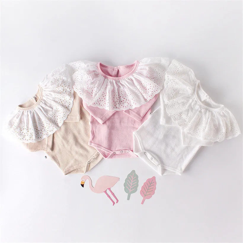 Newborn Baby Clothes Summer Baby Girl Romper Lace Collar Infant Baby Jumpsuit Girls Long Sleeve Infant Romper Overall Onesie
Newborn Baby Clothes Summer Baby Girl Romper Lace Collar Infant Baby Jumpsuit Girls Long Sleeve Infant Romper Overall Onesie