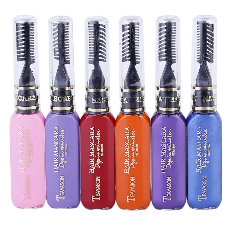 Fashion Hair Color Cream 12 Colors Temporary Hair Dye Mascara Cream Non-toxic DIY Hair Dye Pen Hair Care
Fashion Hair Color Cream 12 Colors Temporary Hair Dye Mascara Cream Non-toxic DIY Hair Dye Pen Hair Care