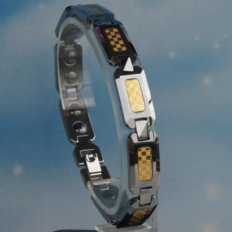 classic design gold color fiber inlayed tungsten bracelet 3 color available 6164
classic design gold color fiber inlayed tungsten bracelet 3 color available 6164