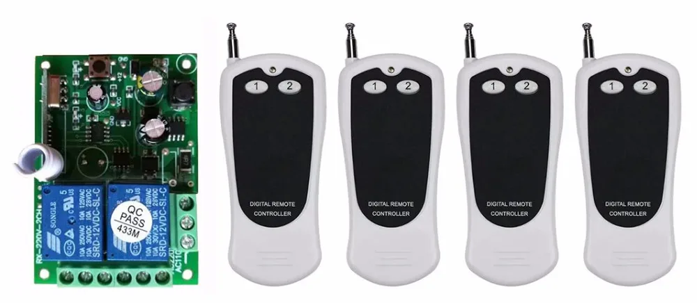 AC85V 110V 220V 250V 500m Long Range RF Wireless Remote Control Switch System Transmitter+Receiver,315/433 MHZ /lamp/ window
AC85V 110V 220V 250V 500m Long Range RF Wireless Remote Control Switch System Transmitter+Receiver,315/433 MHZ /lamp/ window
