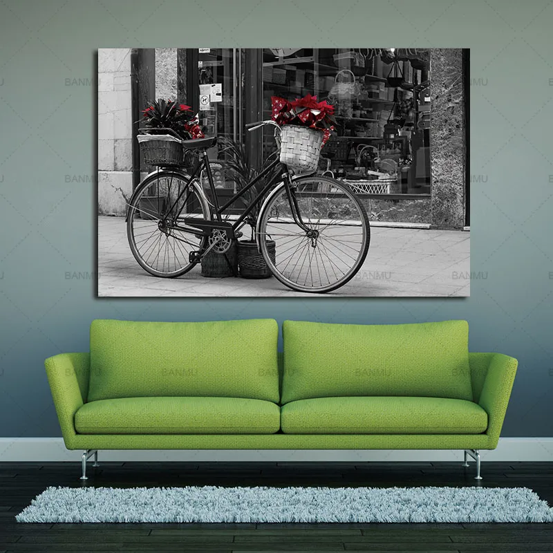 Wall art canvas painting prints on Retro bicycle Wall Pictures print for Living Room Art Pictures 1 penel home deor no frame
Wall art canvas painting prints on Retro bicycle Wall Pictures print for Living Room Art Pictures 1 penel home deor no frame