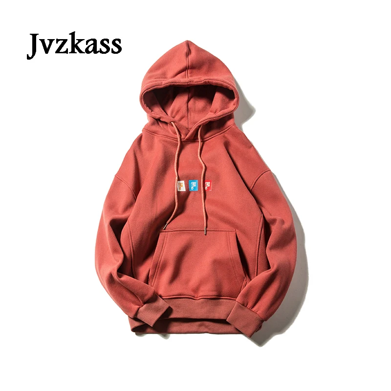 Jvzkass 2018 Retro autumn and winter new students loose tide card hooded embroidery plus velvet small fresh chic women Z41
Jvzkass 2018 Retro autumn and winter new students loose tide card hooded embroidery plus velvet small fresh chic women Z41