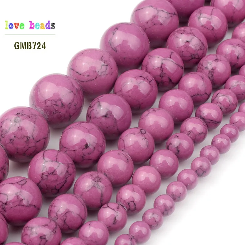 4/6/8/10/12mm Purple Howlite Stone Beads for Jewelry Bracelet Making Round Loose Beads Strand 15''
4/6/8/10/12mm Purple Howlite Stone Beads for Jewelry Bracelet Making Round Loose Beads Strand 15''