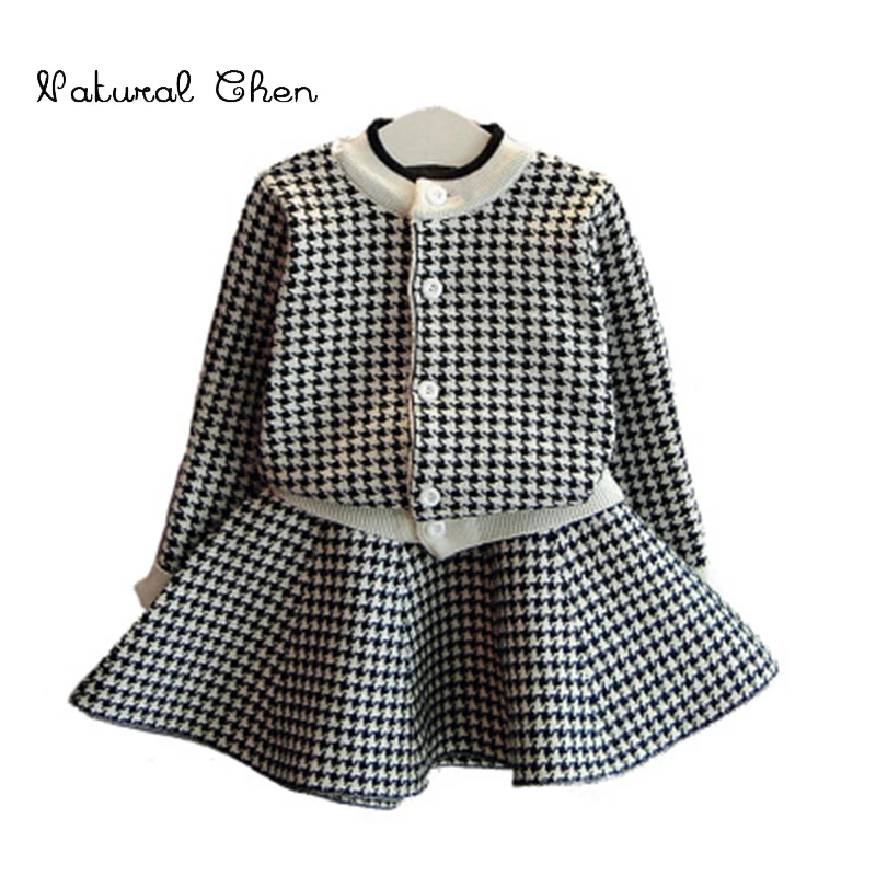 2019 Spring New Korean version Sweater Girls Clothes Set Top & Skirt Long Sleeve Cardigan Skirt Two-Piece Suit
2019 Spring New Korean version Sweater Girls Clothes Set Top & Skirt Long Sleeve Cardigan Skirt Two-Piece Suit
