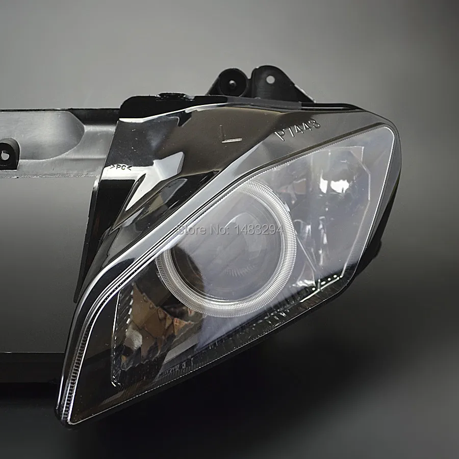 Custom Modified HID Conversion Projector Headlight Assembled White Angel Red Demon Eyes Fit For Yamaha YZF-R6 08-15 09-14
Custom Modified HID Conversion Projector Headlight Assembled White Angel Red Demon Eyes Fit For Yamaha YZF-R6 08-15 09-14
