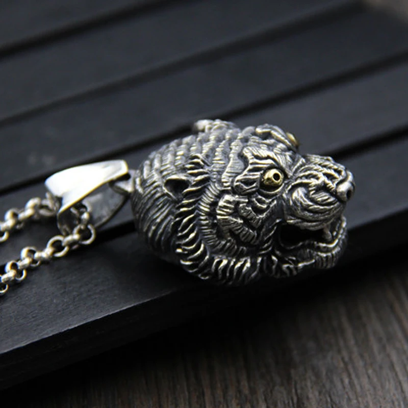 JINSE 2018 Hot Sale Jewelry Animal Tiger Shaped Necklaces Pendant Tiger Head Charms For Women Drop Shipping 28*39MM
JINSE 2018 Hot Sale Jewelry Animal Tiger Shaped Necklaces Pendant Tiger Head Charms For Women Drop Shipping 28*39MM