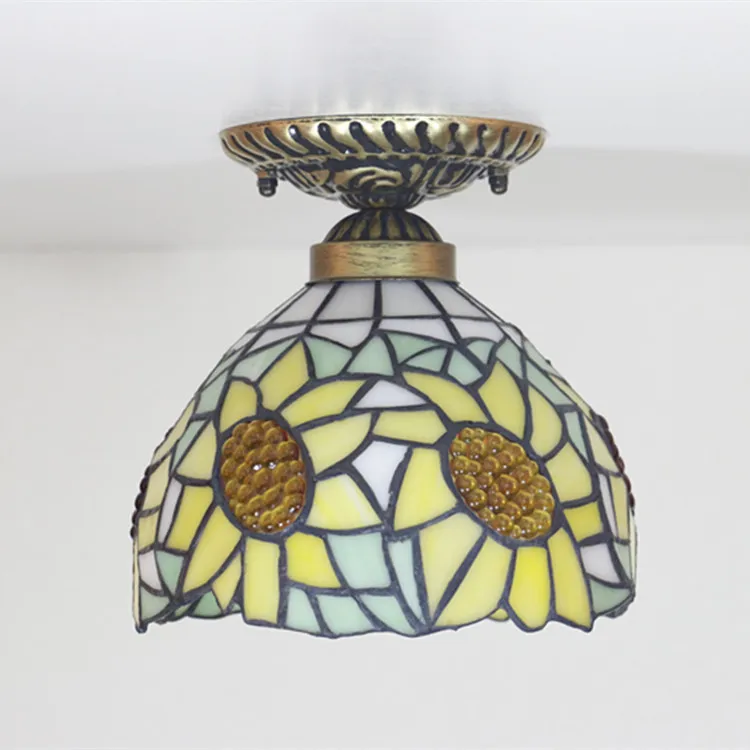 8 Inch Stained Glass Sunflowers Lamp LED Surface Mounted Ceiling Lights for Living Room Bedroom Dining Room Ceiling Lamp
8 Inch Stained Glass Sunflowers Lamp LED Surface Mounted Ceiling Lights for Living Room Bedroom Dining Room Ceiling Lamp