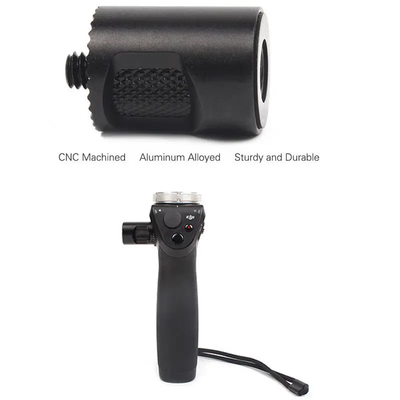 DJI Osmo Mobile Extending Connector 1/4 Adapter Mount Bracket For DJI OSMO+ /OSMO Mobile Gimbal
DJI Osmo Mobile Extending Connector 1/4 Adapter Mount Bracket For DJI OSMO+ /OSMO Mobile Gimbal