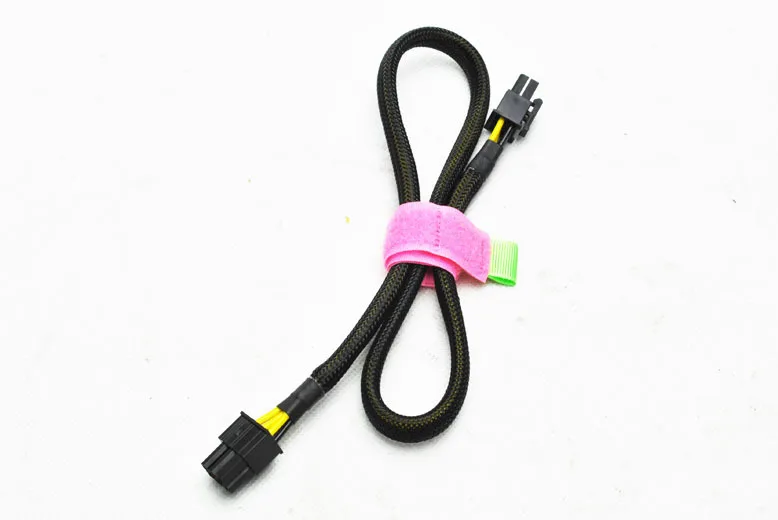 PCI-E PCIe Graphics card 6pin Module power cable made of 18AWG wire with Nylon net for PCCOOLER A6 Modular supply 50cm
PCI-E PCIe Graphics card 6pin Module power cable made of 18AWG wire with Nylon net for PCCOOLER A6 Modular supply 50cm
