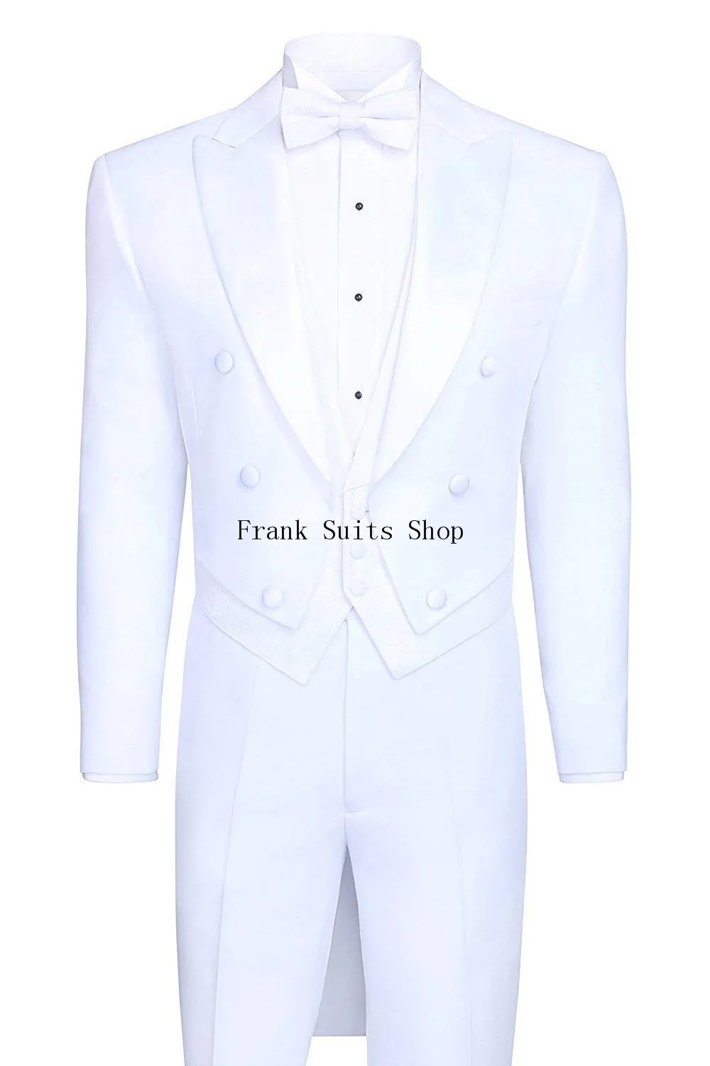 Hot Sale Custom Made To Measure White TAILCOAT WITH WHITE VEST,,BESPOKE long tail BLACK tuxedo tailcoat,TAILORED MEN SUITS
Hot Sale Custom Made To Measure White TAILCOAT WITH WHITE VEST,,BESPOKE long tail BLACK tuxedo tailcoat,TAILORED MEN SUITS