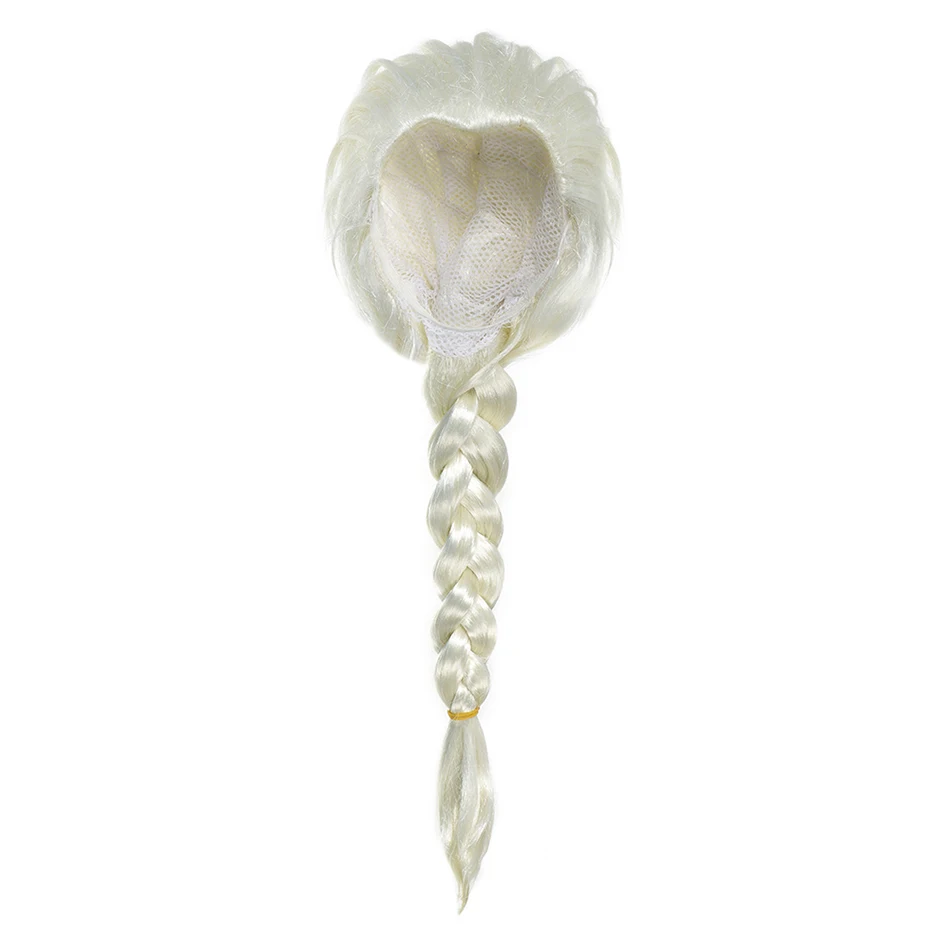 Anna Elsa Wig for Girls Cartoon Dress up Party Accessories Children Rayon Braid Headwear Kids Holloween Supply Princess Hair Wig
Anna Elsa Wig for Girls Cartoon Dress up Party Accessories Children Rayon Braid Headwear Kids Holloween Supply Princess Hair Wig