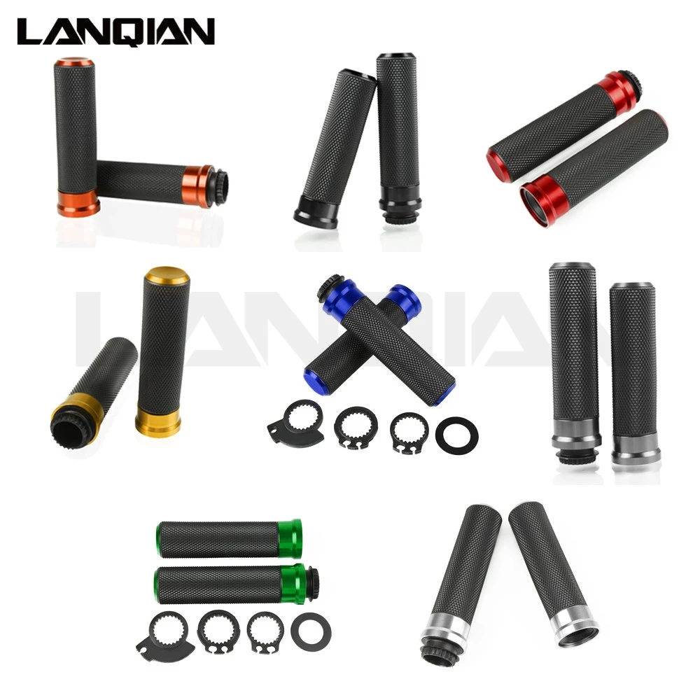 Universal 22MM CNC+Rubber Motorcycle Handlebar Grips Motorbike Handle Hand Bar for Honda Suzuki Kawasaki Yamaha Street & Racing
Universal 22MM CNC+Rubber Motorcycle Handlebar Grips Motorbike Handle Hand Bar for Honda Suzuki Kawasaki Yamaha Street & Racing