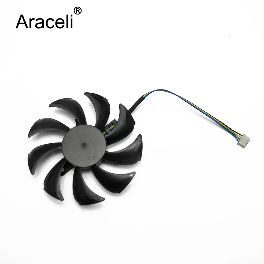 GA91B2M GA91S2M DC 12В 0.25A 4 проводные для Sapphire RX 460 2G D5 550 OC RX460 RX550 видеокарты
