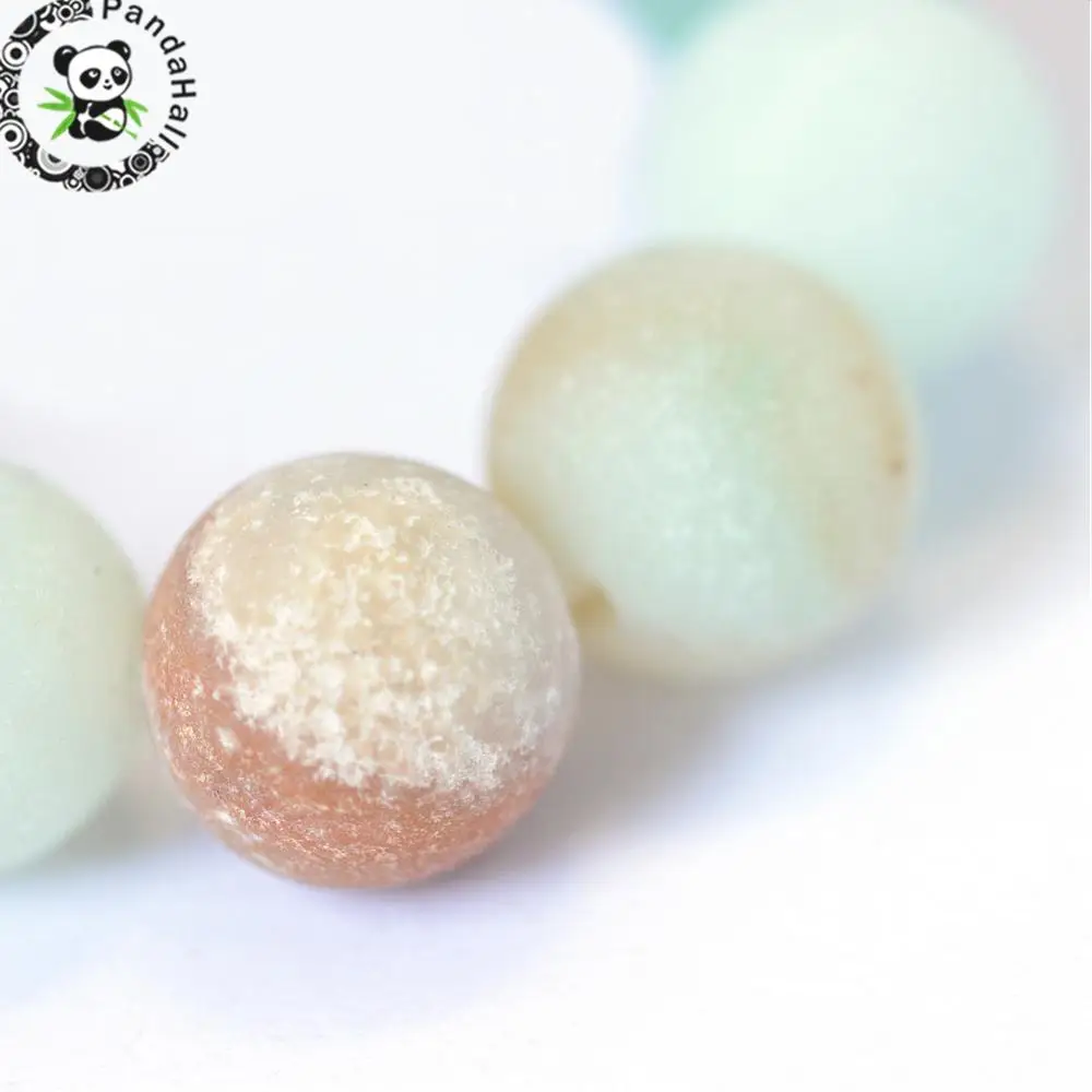 Pandahall 47pc/strand5 Strands Frosted Natural Amazonite Round Bead Strands For DIY Jewelry Finding 8~8.5mm Hole: 1mm 15.5
Pandahall 47pc/strand5 Strands Frosted Natural Amazonite Round Bead Strands For DIY Jewelry Finding 8~8.5mm Hole: 1mm 15.5