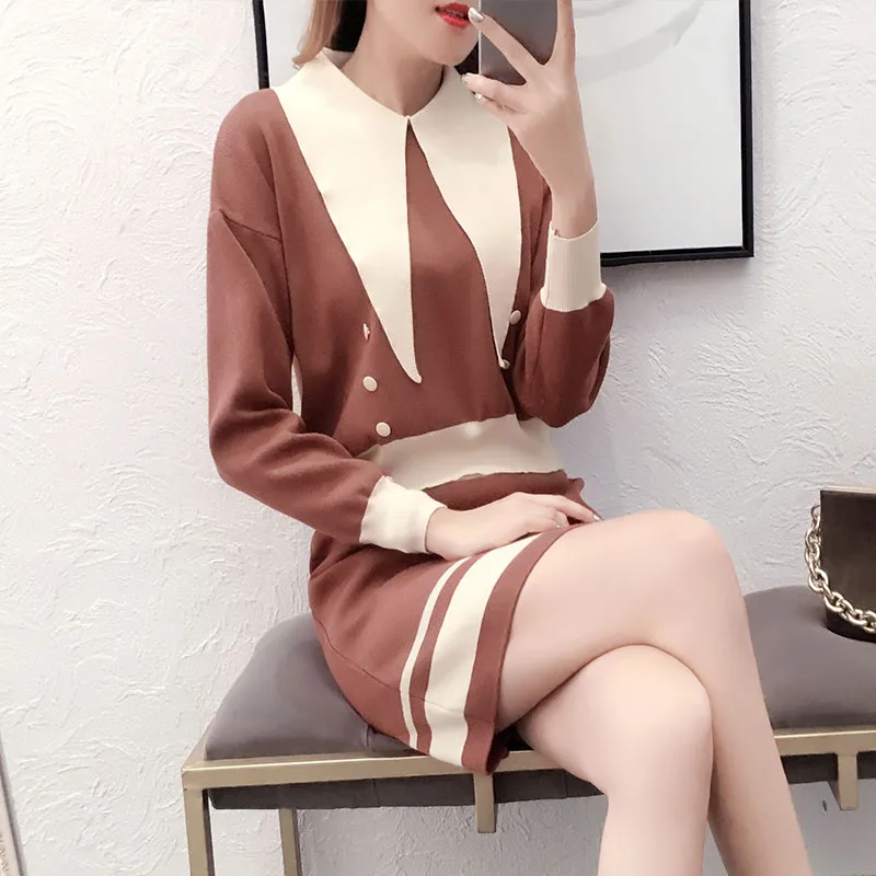 autumn New 2018 knitting kit bodycon skirt pullover sweaters two-piece women clothing set girl outfit lady vestido elastic SML
autumn New 2018 knitting kit bodycon skirt pullover sweaters two-piece women clothing set girl outfit lady vestido elastic SML