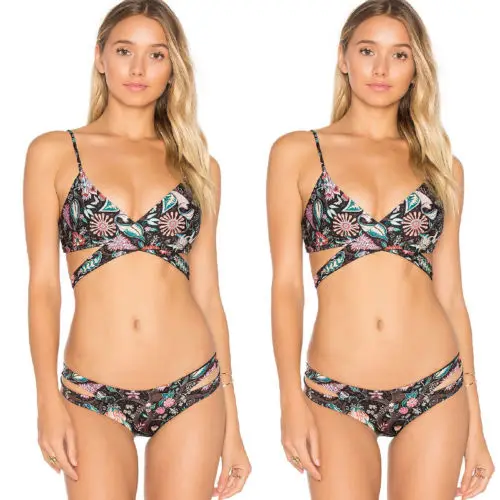 2018 New Flower Bikinis Set Cross Bandage Sexy Women Swimwear Push-Up Padded Bra Ladies Swimsuits Bathing Suit Beachwear
2018 New Flower Bikinis Set Cross Bandage Sexy Women Swimwear Push-Up Padded Bra Ladies Swimsuits Bathing Suit Beachwear