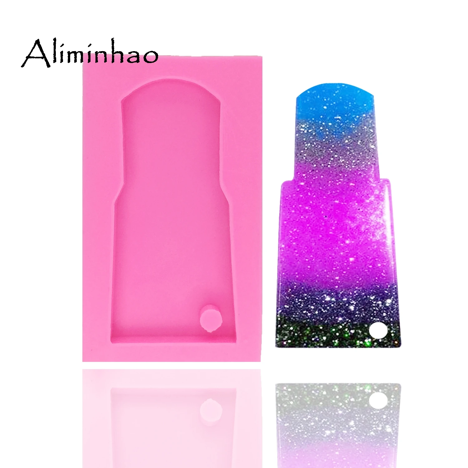 DY0045 DIY water glass shape silicone tumbler mold for key chain Perforated moulds suitable for polymer clay
DY0045 DIY water glass shape silicone tumbler mold for key chain Perforated moulds suitable for polymer clay