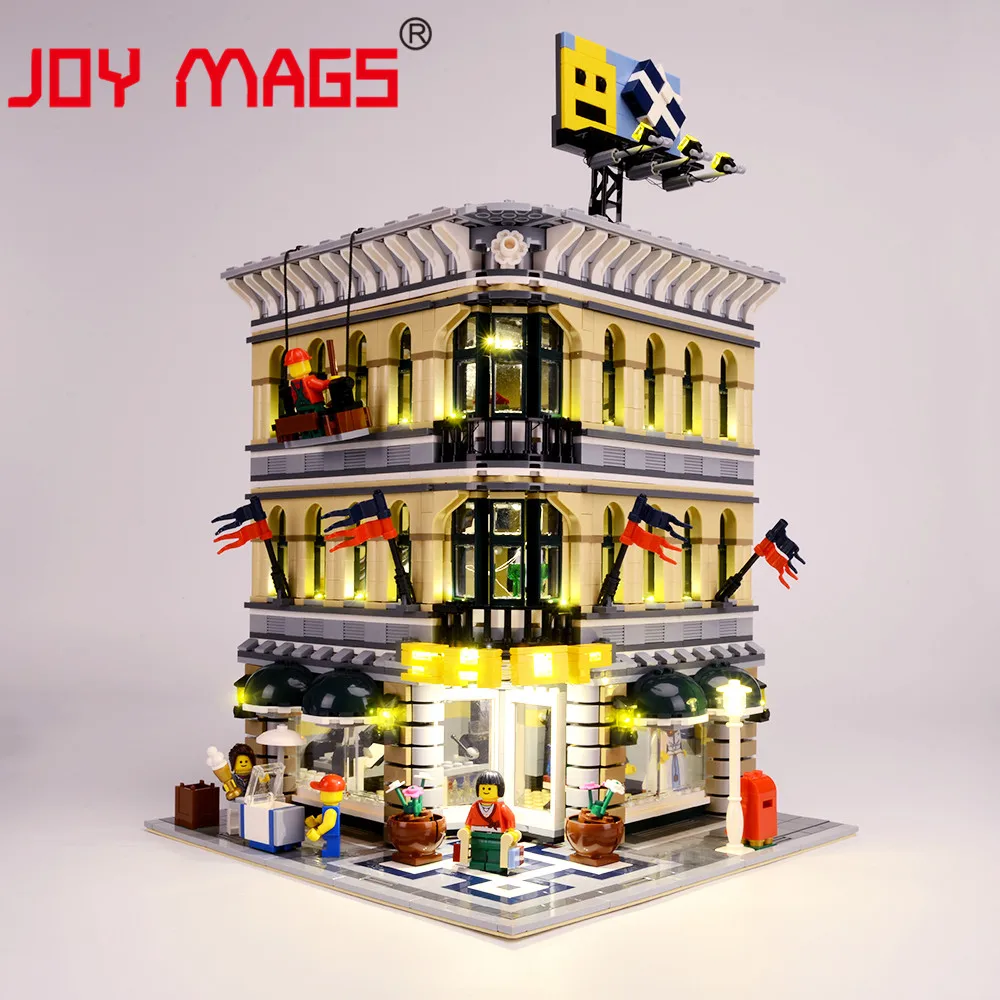 Комплект светодиодсветильник онарей JOY MAGS для Grand Emporium 10211, совместимый с 15005/30004, без модели здания
Комплект светодиодсветильник онарей JOY MAGS для Grand Emporium 10211, совместимый с 15005/30004, без модели здания