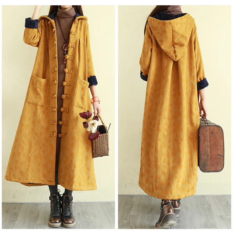 2020 retro ethnic style women plus velvet buckle cotton padded coat thick long section warm cotton hooded embroidered robes z39
2020 retro ethnic style women plus velvet buckle cotton padded coat thick long section warm cotton hooded embroidered robes z39