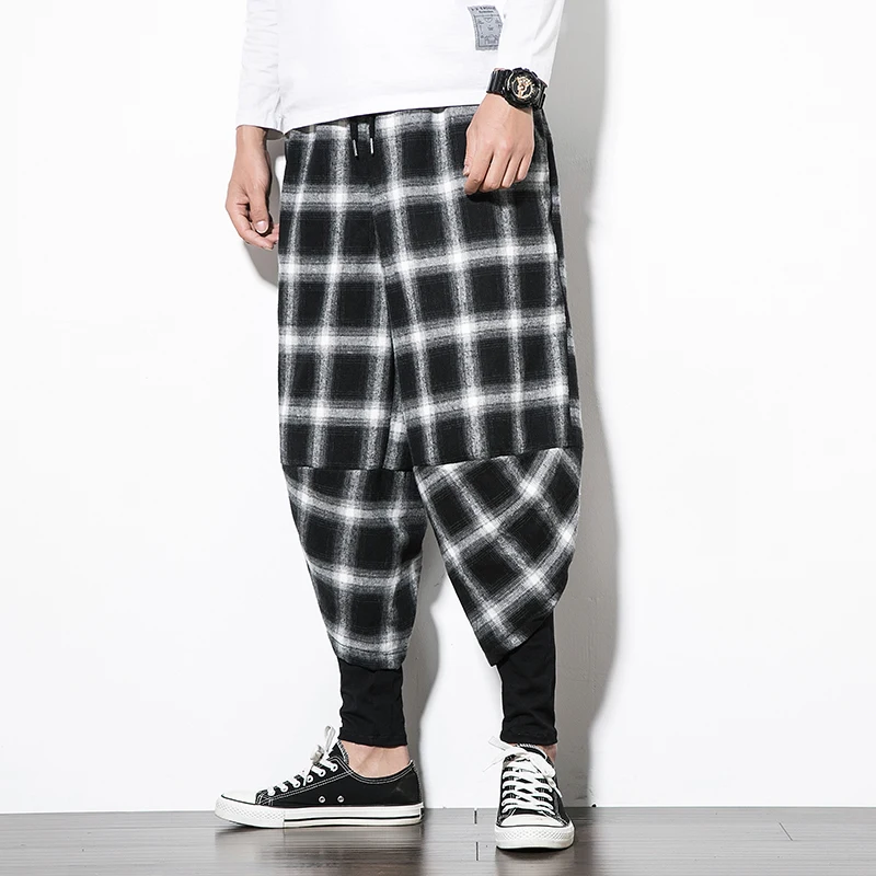 MR-DONOO Ethnic style trousers male loose large size sports hip hop casual Chinese style wide leg small feet beam foot pants K88
MR-DONOO Ethnic style trousers male loose large size sports hip hop casual Chinese style wide leg small feet beam foot pants K88