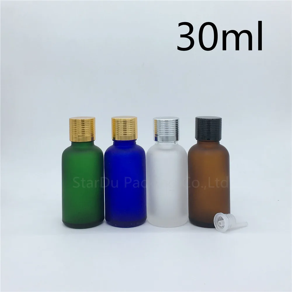 Empty Bottle Frosted Glass Bottle, 30cc Vials Essential Oil Bottle Transparent 30ml Green Blue Amber with Cap 10pcs/lot
Empty Bottle Frosted Glass Bottle, 30cc Vials Essential Oil Bottle Transparent 30ml Green Blue Amber with Cap 10pcs/lot