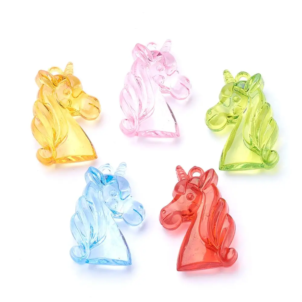 Tranparent Horse Acrylic Pendants Charms Necklace Keychain DIY Jewelry Making Random Mixed Color 49x30.5x15mm about 45pcs/500g
Tranparent Horse Acrylic Pendants Charms Necklace Keychain DIY Jewelry Making Random Mixed Color 49x30.5x15mm about 45pcs/500g