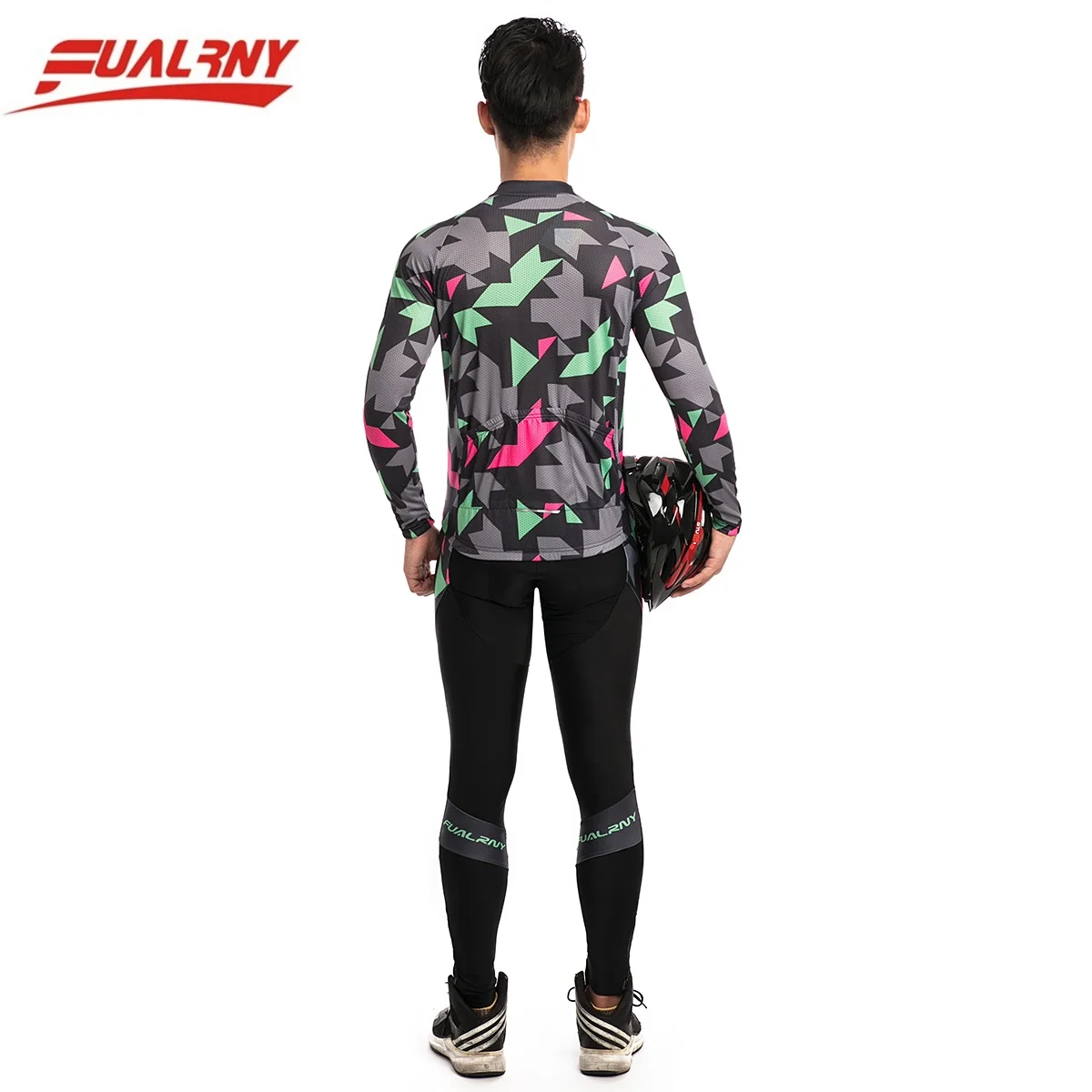 2018 команда fualrny с длинным рукавом Ropa Ciclismo Велоспорт Джерси наборы 9D гель/зима