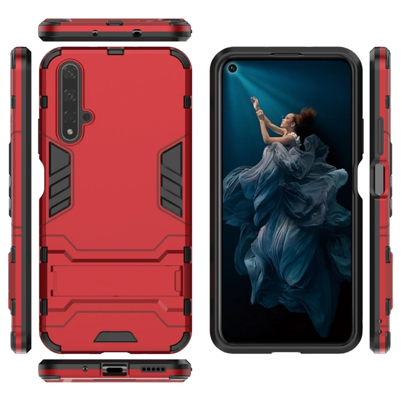 Сверхмощный чехол Armour Fundas для huawei Honor 20 20Pro противоударный всего тела|Бамперы| |