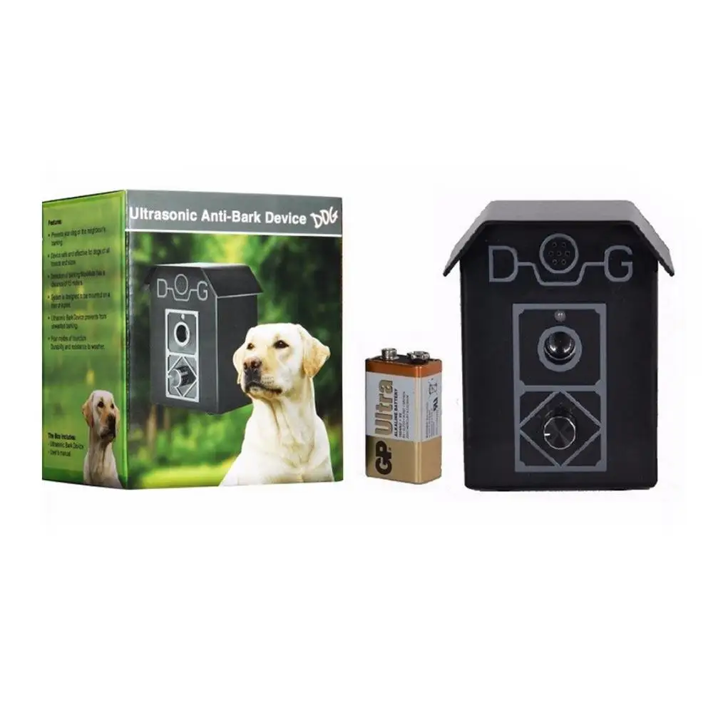 Outdoor Ultrasonic Dog Anti Barking Stop Bark Ultrasonic Pet Dog Repeller Waterproof Dogs Training Repeller Control Tool
Outdoor Ultrasonic Dog Anti Barking Stop Bark Ultrasonic Pet Dog Repeller Waterproof Dogs Training Repeller Control Tool
