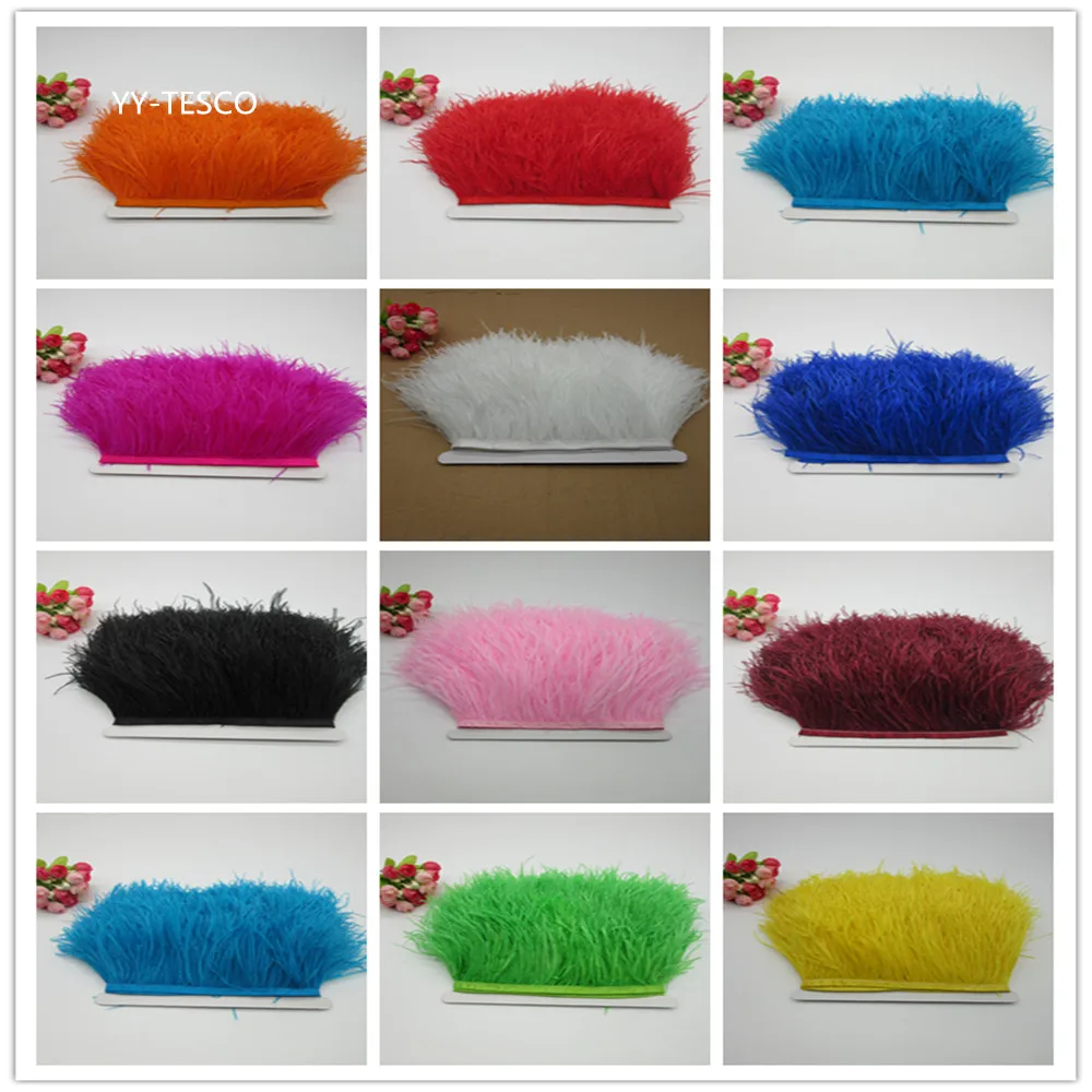 New! Wholesale high quality 10-12cm ostrich feather ribbon, feather length 100 yards / DIY clothing accessories
New! Wholesale high quality 10-12cm ostrich feather ribbon, feather length 100 yards / DIY clothing accessories
