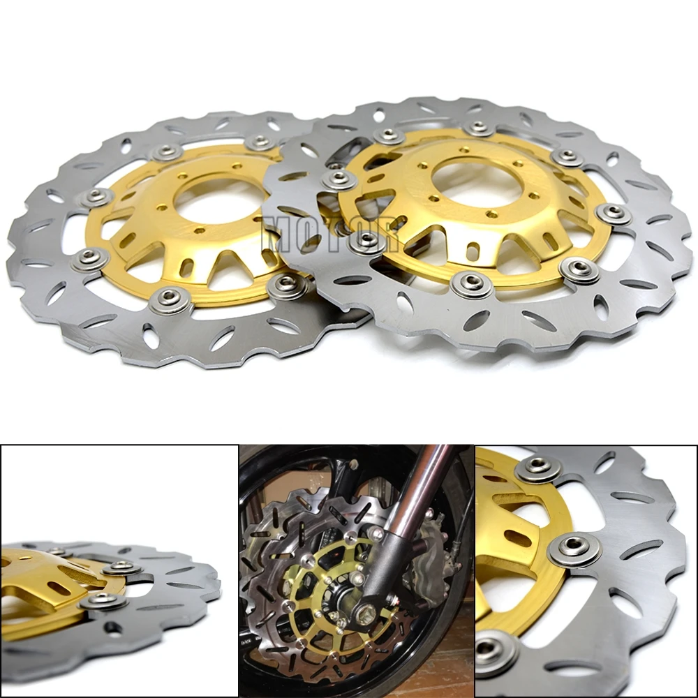 Передние тормозные диски для мотоциклов Honda CB400 VTEC400 1999-2010 2000 2001 CB400VTEC CB 2002 VTEC, 2 шт.
Передние тормозные диски для мотоциклов Honda CB400 VTEC400 1999-2010 2000 2001 CB400VTEC CB 2002 VTEC, 2 шт.