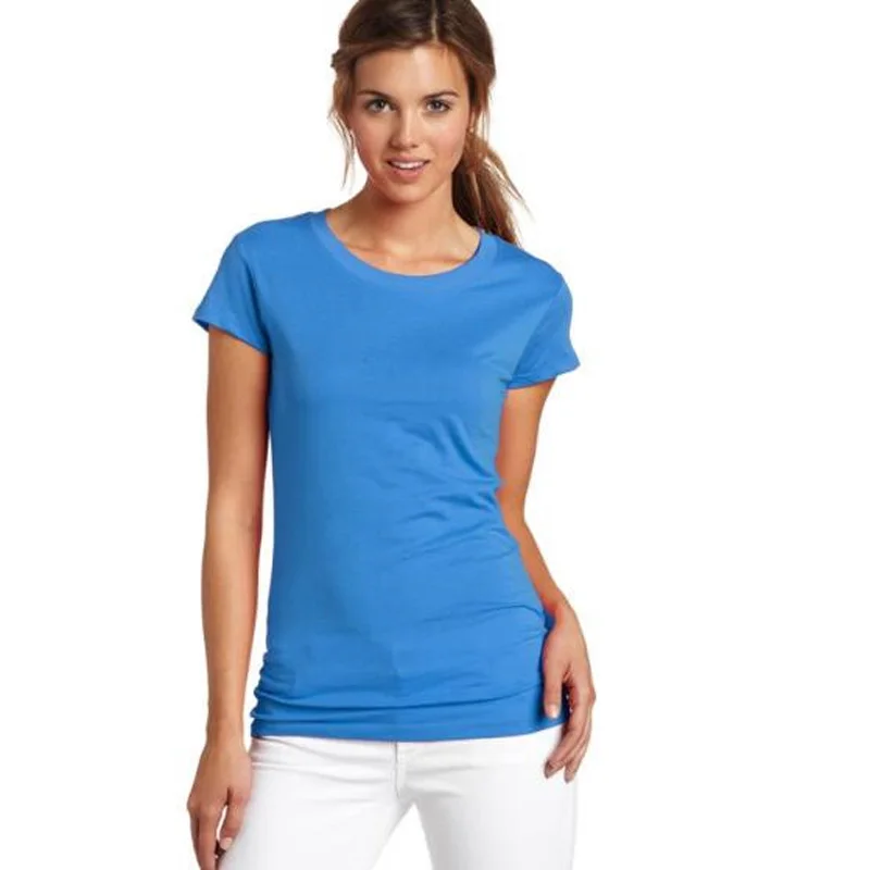 Tops Tees 2018 summer style Ladies casual under shirt womens t-shirt cotton short sleeve t-shirt for women
Tops Tees 2018 summer style Ladies casual under shirt womens t-shirt cotton short sleeve t-shirt for women