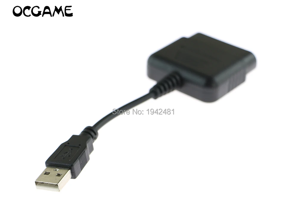 50 шт./лот USB адаптер конвертер кабель для игрового контроллера PS2 PS3 PC Аксессуары
