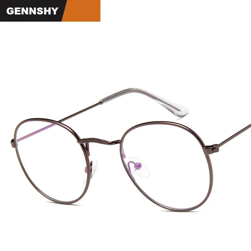Newest Korean Round Eyeglasses Women Men Retro Light Small Metal Eyewear Classic Artistic Student Young Optical Frame Gun Bronze
Newest Korean Round Eyeglasses Women Men Retro Light Small Metal Eyewear Classic Artistic Student Young Optical Frame Gun Bronze
