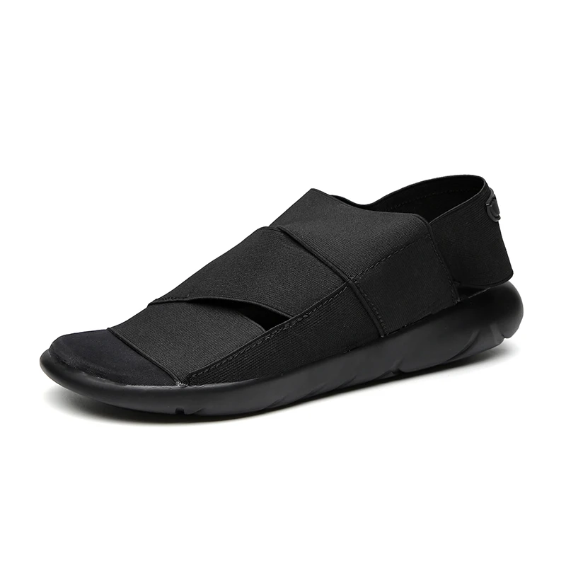 Elastic Band Rome Style Beach Sandals Men Outdoor Sport Summer Shoes for Men Adult Black Sport Sandals
Elastic Band Rome Style Beach Sandals Men Outdoor Sport Summer Shoes for Men Adult Black Sport Sandals