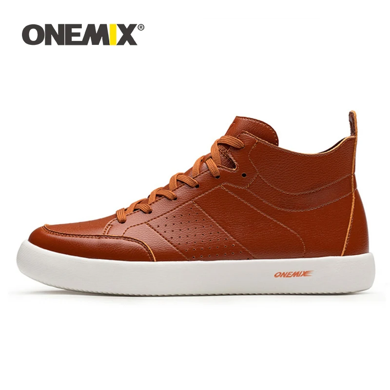 ONEMIX New Men Skateboarding Shoes Lightweight flat Sneakers Soft Leather Casual Flat Oxfords For Walking Size39-45
ONEMIX New Men Skateboarding Shoes Lightweight flat Sneakers Soft Leather Casual Flat Oxfords For Walking Size39-45