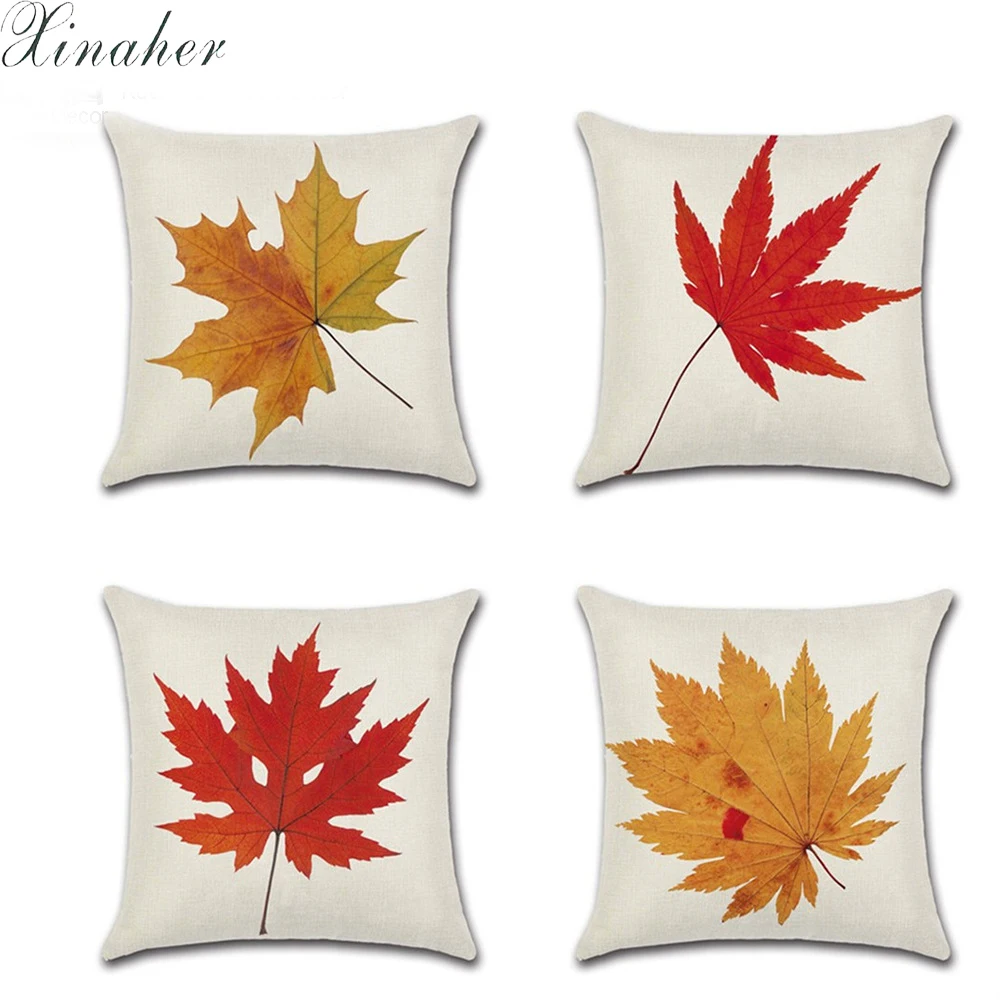 Thanksgiving Day maple leaf theme 45*45cm Cushion Cover Linen Throw Pillow Car Home Decoration Decorative Pillowcase
Thanksgiving Day maple leaf theme 45*45cm Cushion Cover Linen Throw Pillow Car Home Decoration Decorative Pillowcase